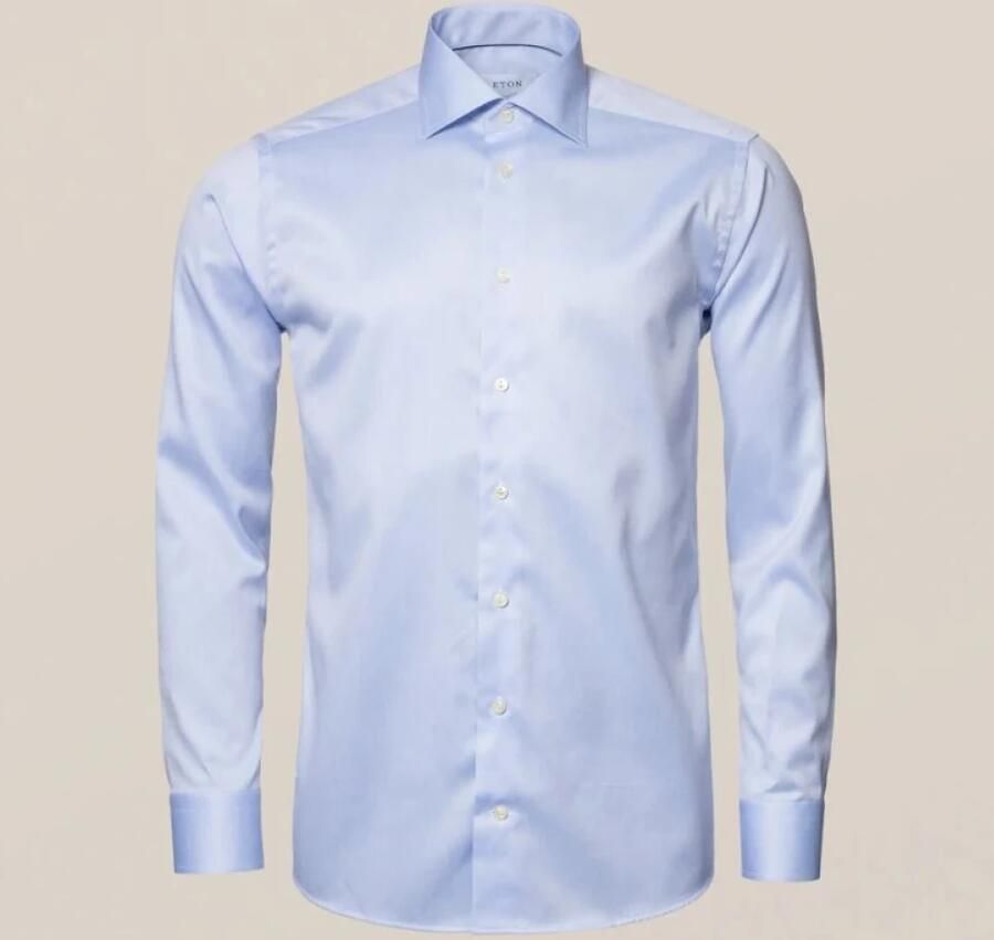 Eton Shirt met Eigentijdse Pasvorm Tijdloos Design Blue Heren - Foto 3