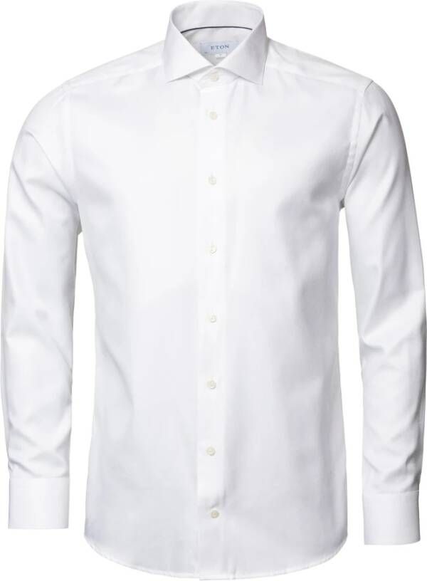 Eton Overhemd Wit 100003412 01 Wit Heren
