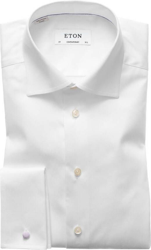 Eton Shirt contemporary fit overhemd Wit Heren