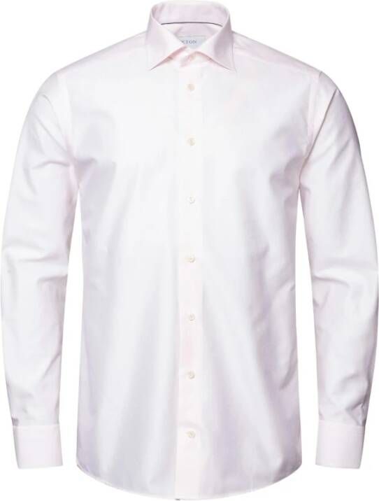 Eton shirt Contemporary fit Roze Heren