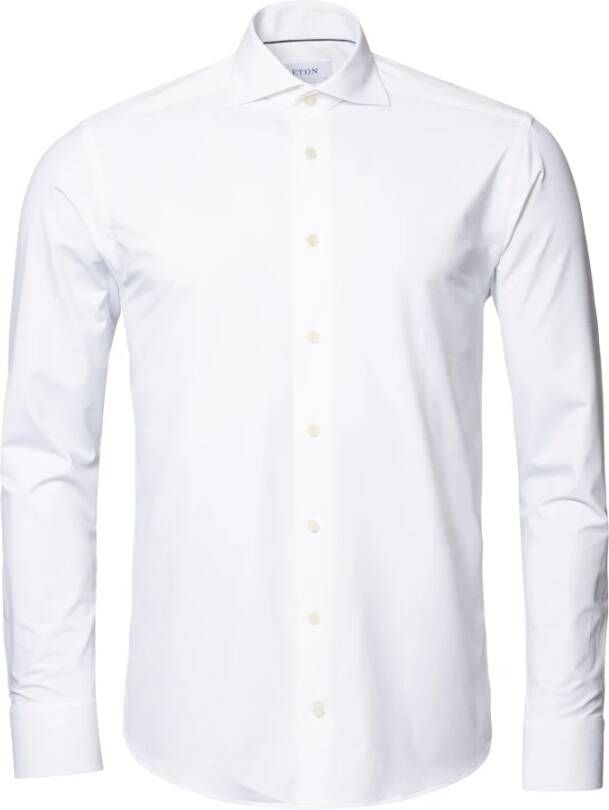 Eton Contemporary Fit overhemd wit Heren