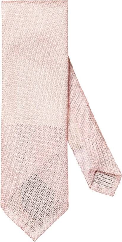 Eton Luxe Zijden Roze Stropdas Stijlvol en veelzijdig Pink Heren
