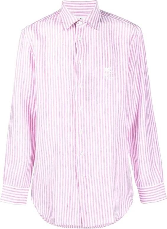 ETRO Alledaagse t-shirts Roze Heren