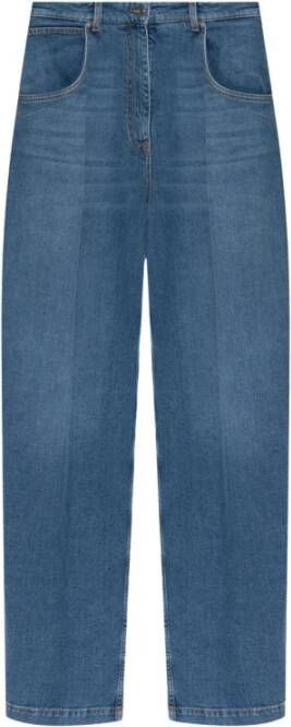 ETRO Loose-fit Jeans Blauw Dames