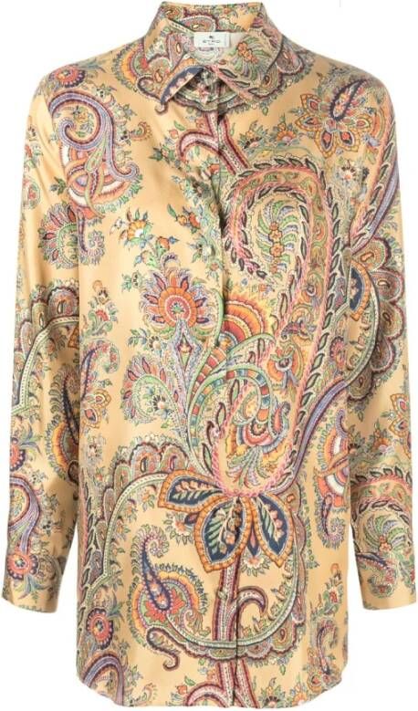 ETRO Stijlvolle Damesoverhemden Collectie Aw22 Multicolor Dames