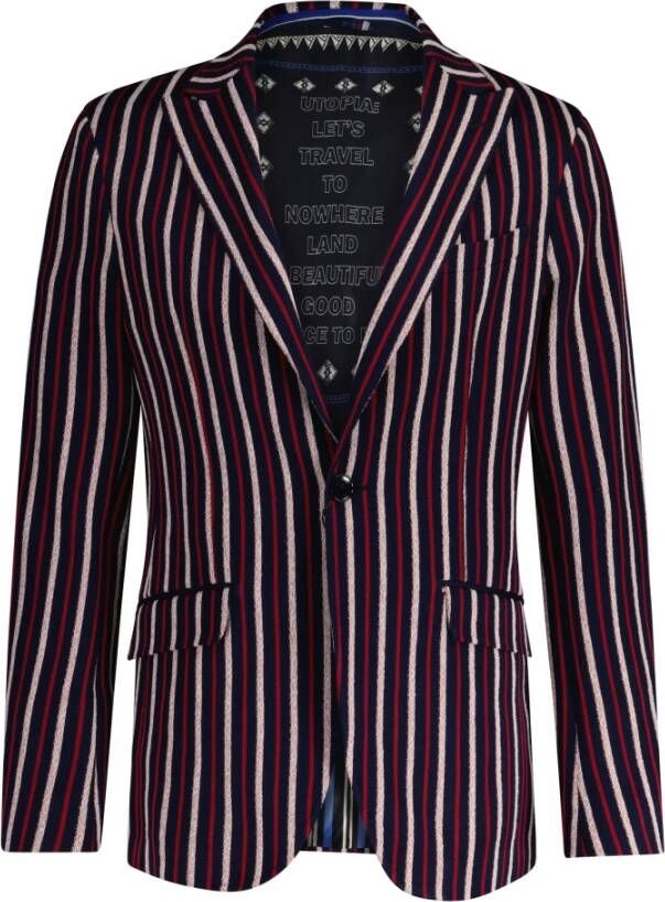 ETRO Blazer Blauw Heren