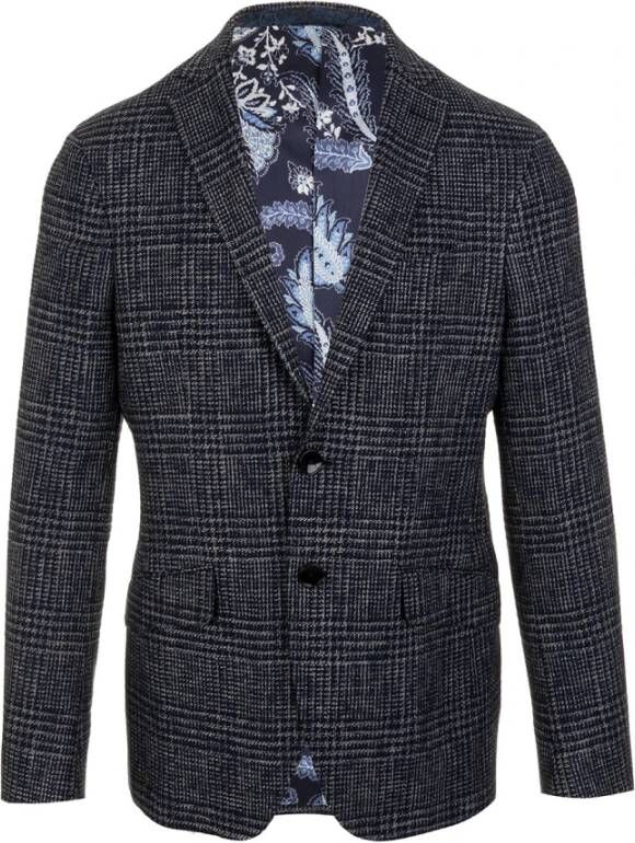 ETRO Blazer Blauw Heren