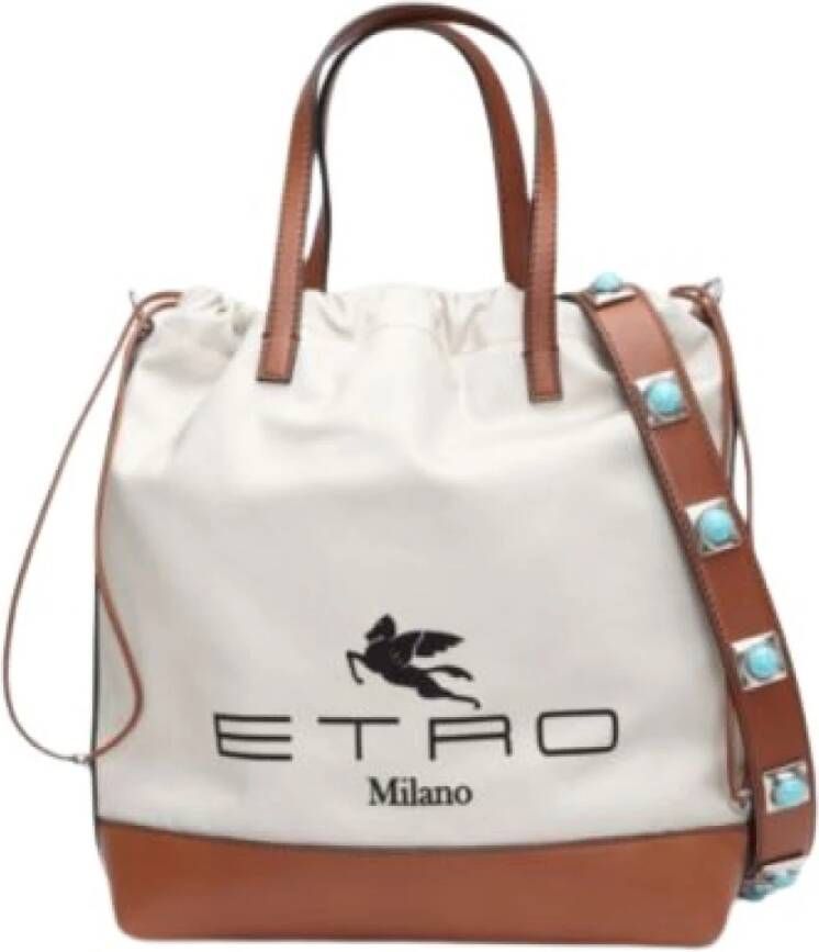 ETRO Bucket Bags White Dames
