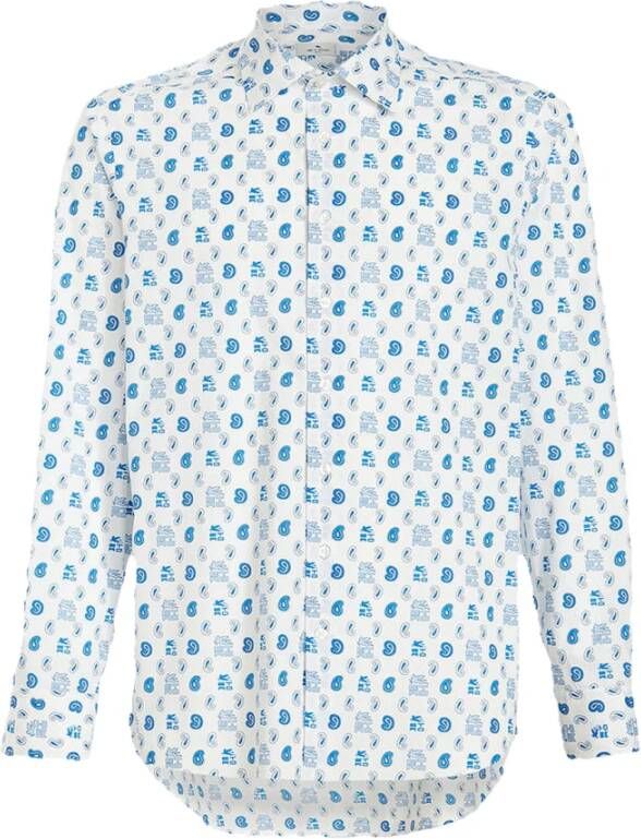 ETRO Casual overhemd Wit Heren