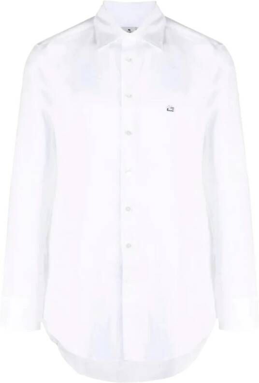 ETRO Casual overhemd White Heren