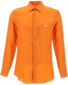ETRO Casual Shirts Oranje Heren