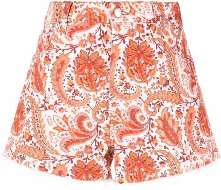 ETRO Casual shorts Oranje Dames