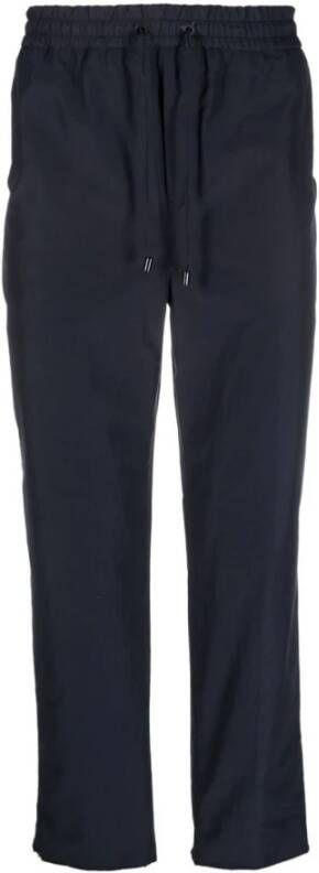 ETRO Cropped Trousers Blauw Heren