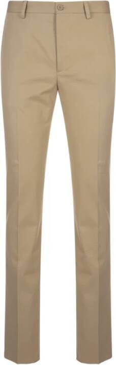 ETRO Cropped Trousers Bruin Heren