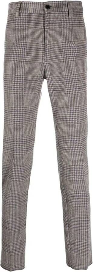 ETRO Cropped Trousers Grijs Heren