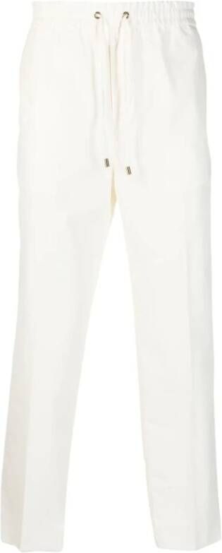 ETRO Cropped Trousers Wit Heren