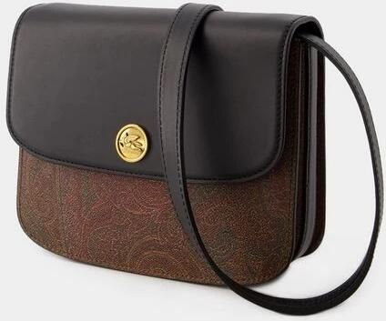 ETRO Hobo bags Tracolla Crossbody Leather Black in zwart - Foto 3