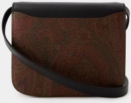 ETRO Hobo bags Tracolla Crossbody Leather Black in zwart - Foto 4