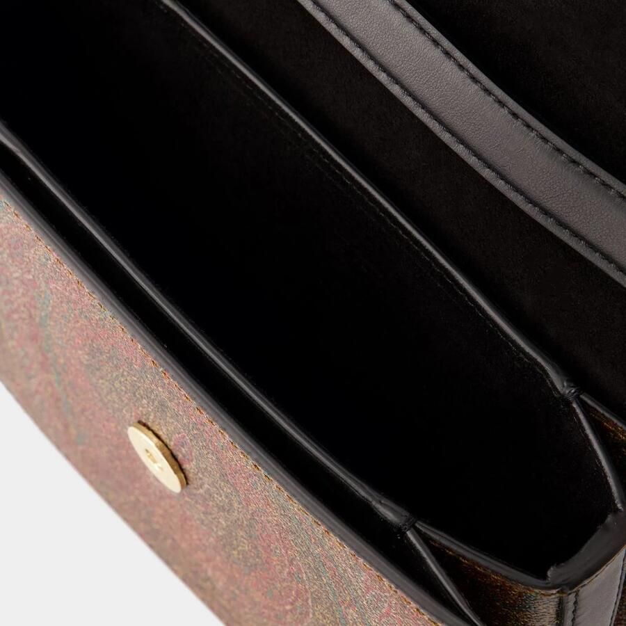 ETRO Hobo bags Tracolla Crossbody Leather Black in zwart - Foto 2