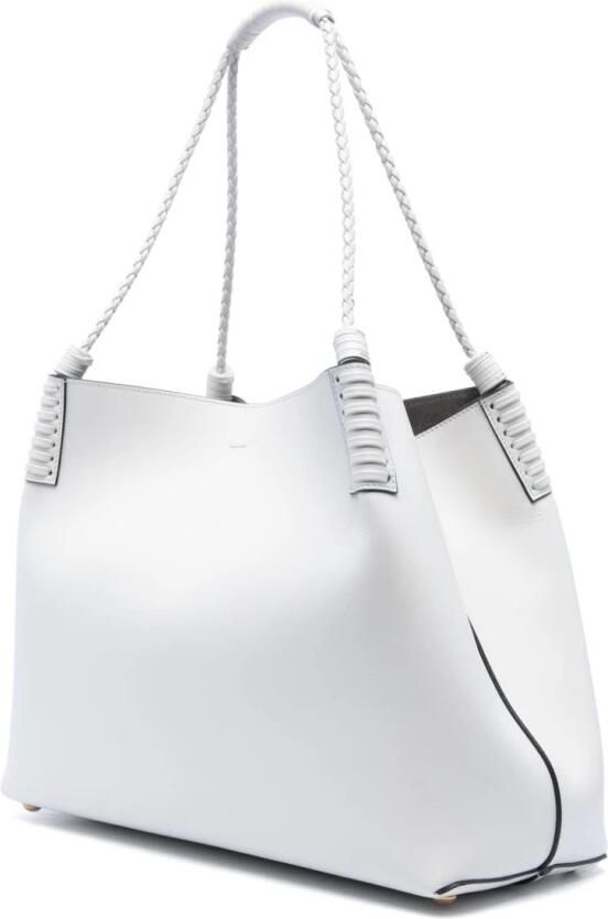 ETRO Witte Katoenen Winkel Tas met Pegasus White Dames - Foto 5