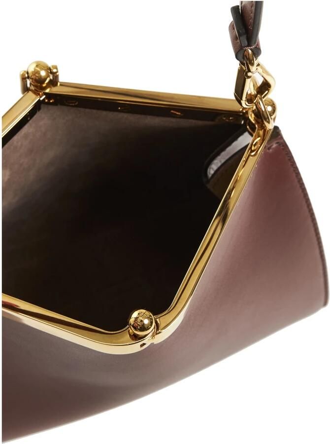 ETRO Shoppers Vela Small Shoulder Bag Leather Brown in bruin - Foto 2