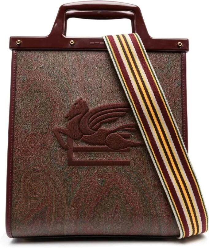 ETRO Shoppers & Totes Paisley Patterned Tote Bag in meerkleurig