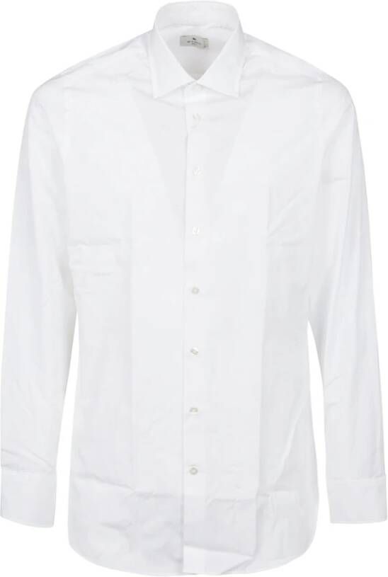 ETRO Formeel overhemd White Heren