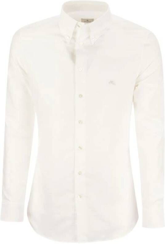 ETRO Formeel overhemd White Heren
