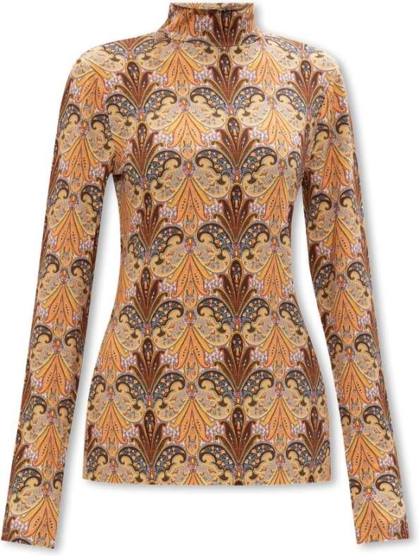 ETRO Gebreide coltrui met patroon Meerkleurig Dames