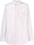 ETRO Katoenen Overhemd met Multicolor Strepen White Heren - Thumbnail 5