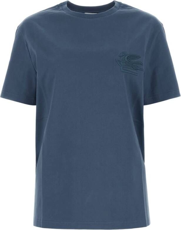 ETRO Klassiek T-Shirt Blauw Dames