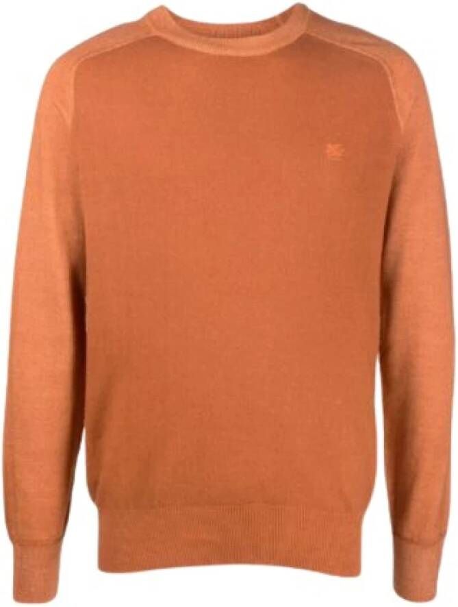 ETRO Knitwear Oranje Heren