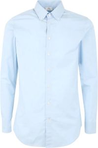 ETRO Lichtblauwe Fuji Slim Shirt met Logo Blauw Heren