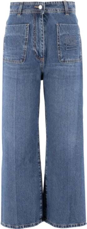 ETRO Dameskleding Jeans Blu Aw23 Blue Dames