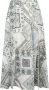 ETRO Bohemian Patchwork Rok Gray Dames - Thumbnail 1