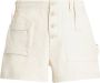 ETRO Melange ivoor stretch katoen shorts Wit Heren - Thumbnail 1
