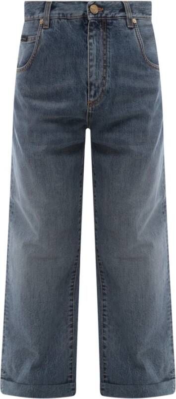 ETRO Men39 Clothing Jeans Blue Ss23 Blauw Heren