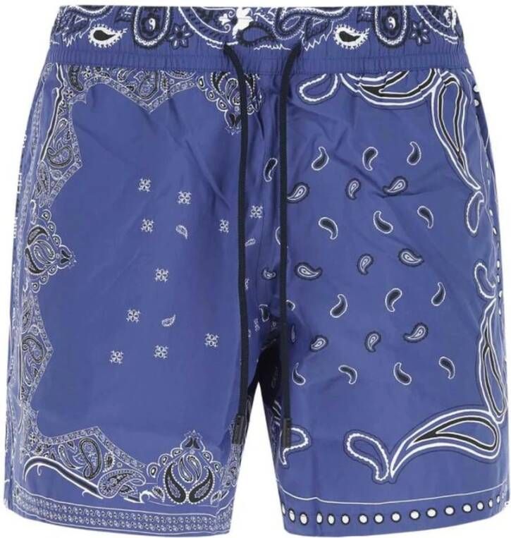 ETRO Men's Beachwear Blauw Heren