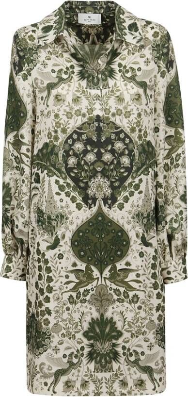 ETRO Midi -jurken Groen Dames