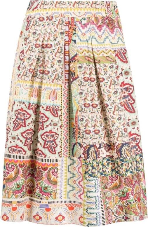 ETRO Midi-rok Beige Dames