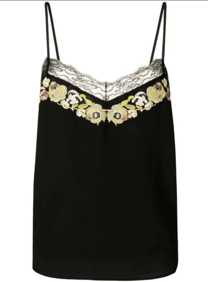 ETRO Mouwloos topje Zwart Dames
