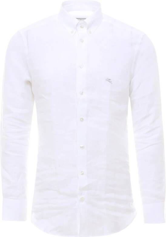 ETRO Normaal shirt Wit Heren