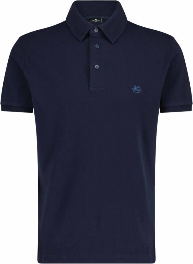 ETRO Polo Shirt Blauw Heren