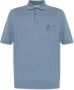 ETRO Polo shirt met logo Blauw Heren - Thumbnail 1