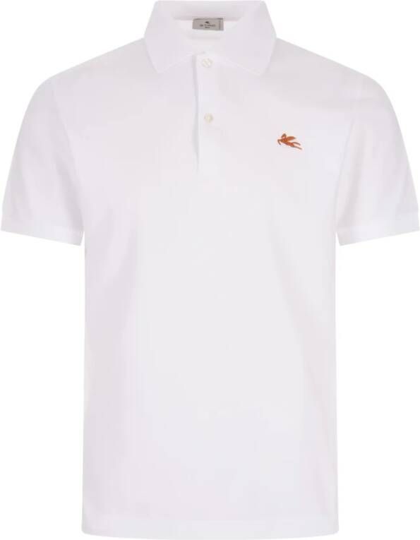ETRO Polo Shirt Wit Heren