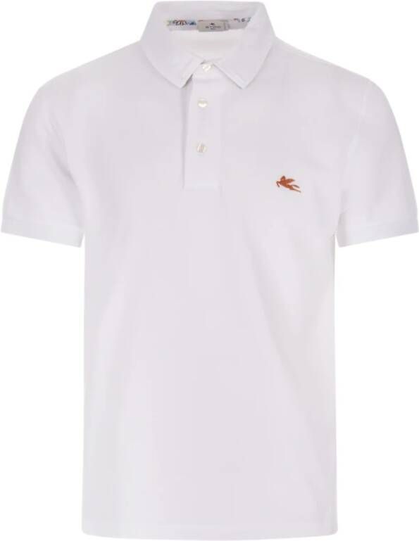 ETRO Polo Shirt Wit Heren