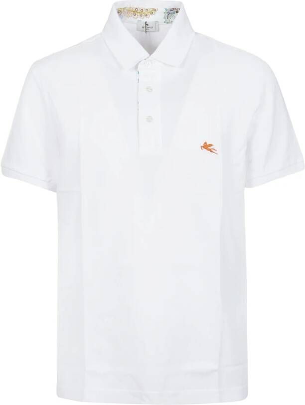 ETRO Polo Shirts Wit Heren
