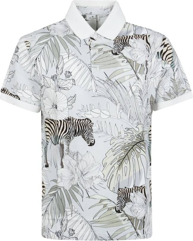 ETRO Polo Shirts Wit Heren