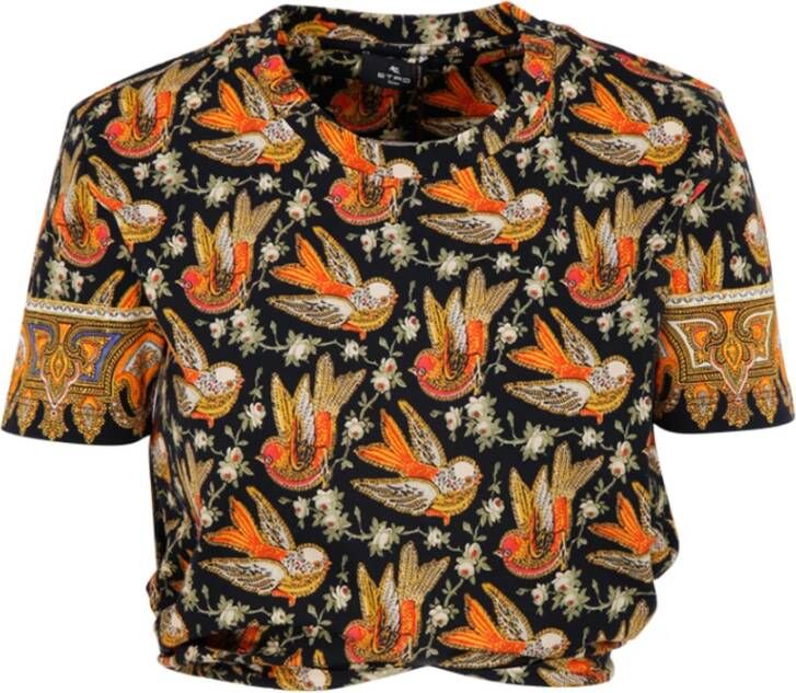 ETRO Polo Shirts Zwart Dames