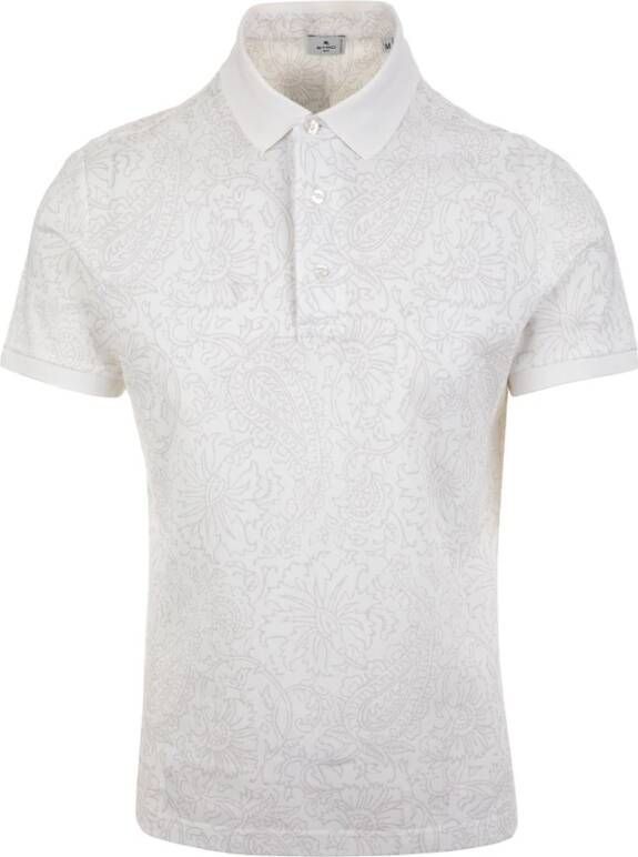 ETRO Polo Shirts Wit Heren